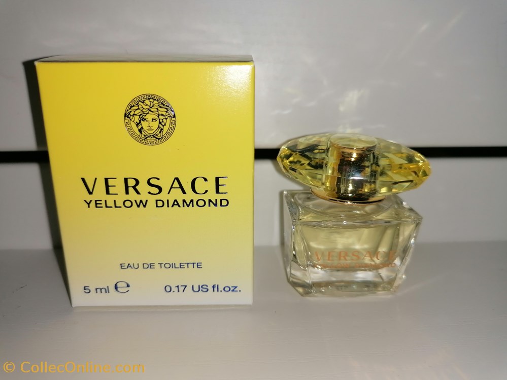 VERSACE YELLOW DIAMOND parfums beaute miniatures versace yellow diamond