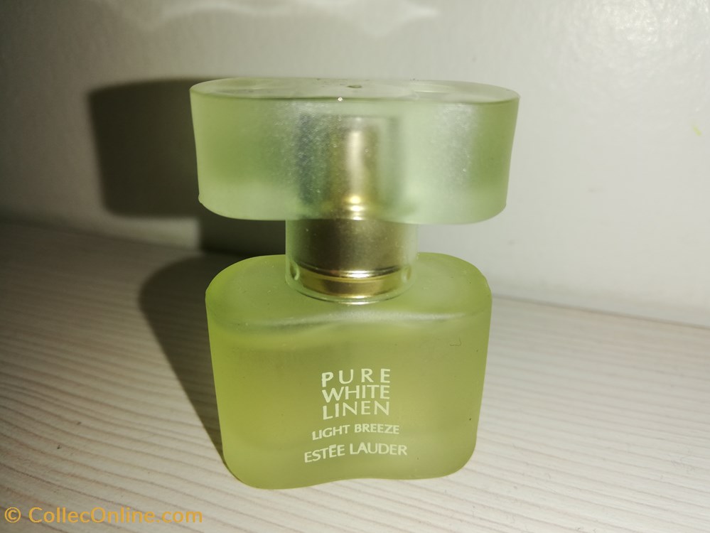 LAUDER ESTEE PURE WHITE LINEN LIGHT BREEZE parfums beaute miniatures lauder estee pure white linen light breeze