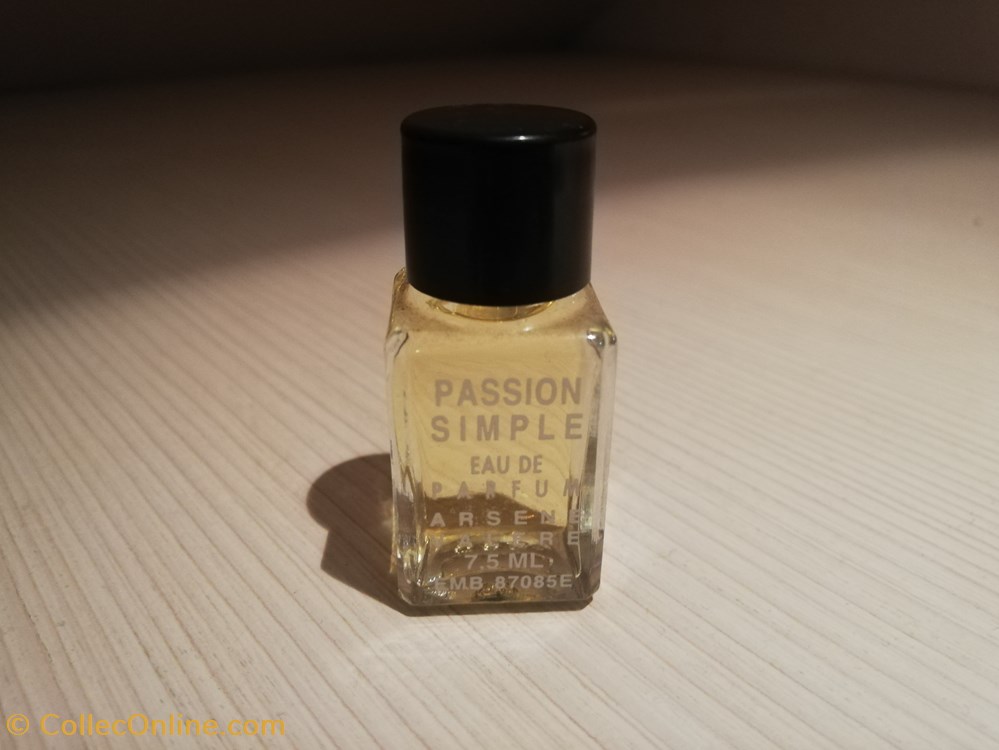 VALERE ARSENE PASSION SIMPLE parfums beaute miniatures valere arsene passion simple