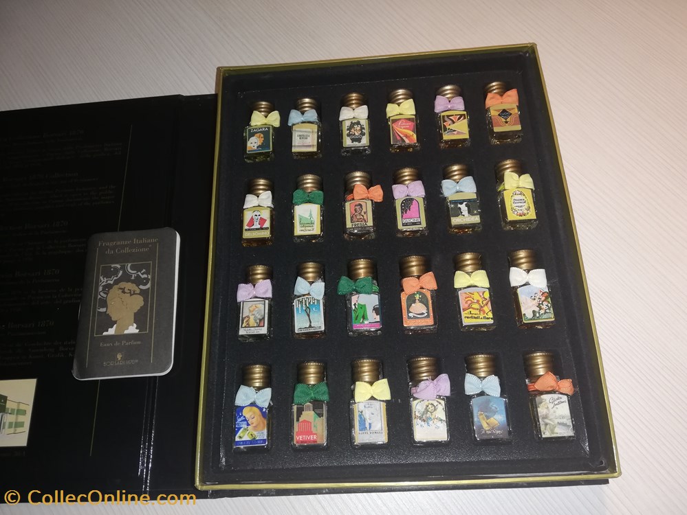 beaute miniatures borsari coffret 24 parfums orchidea