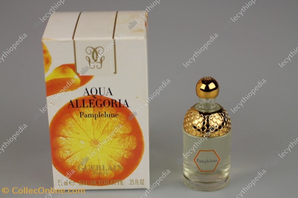 GUERLAIN AQUA ALLEGORIA PAMPLELUNE parfums beaute miniatures guerlain aqua allegoria pamplelune