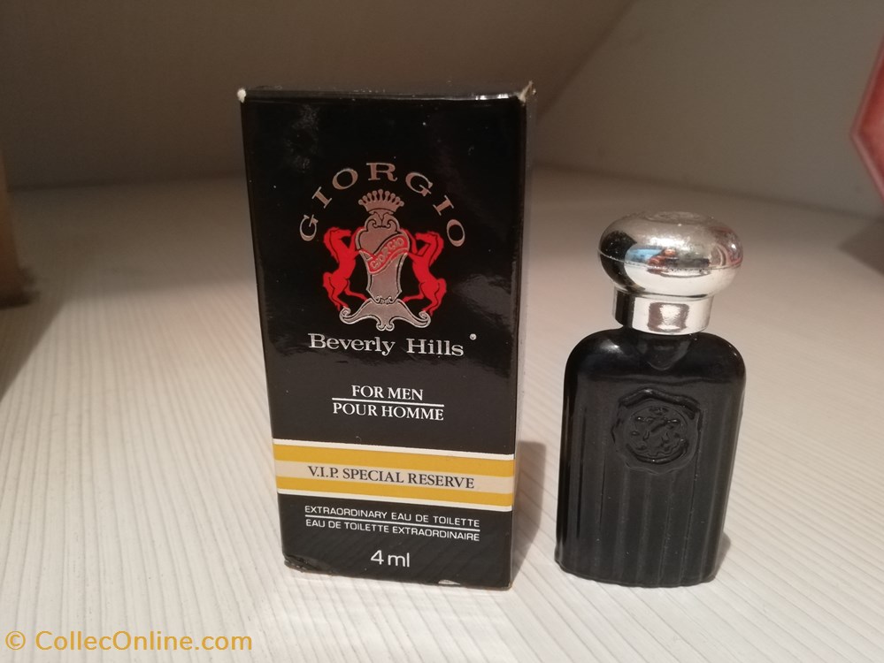 BEVERLY HILLS GIORGIO GIORGIO POUR HOMME CUVEE SPECIALE parfums beaute miniatures beverly hills giorgio giorgio pour homme cuvee speciale