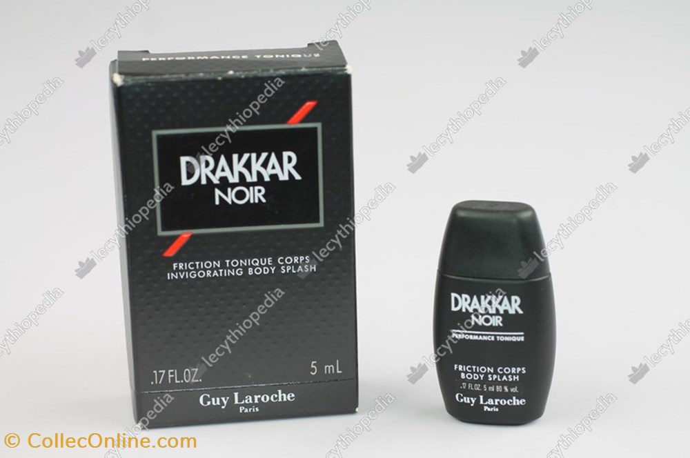 LAROCHE GUY DRAKKAR NOIR parfums beaute miniatures laroche guy drakkar noir