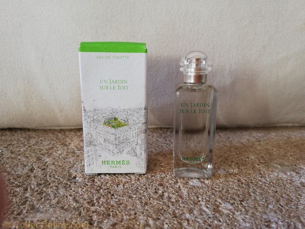 parfums beaute miniatures hermes un jardin sur le toit