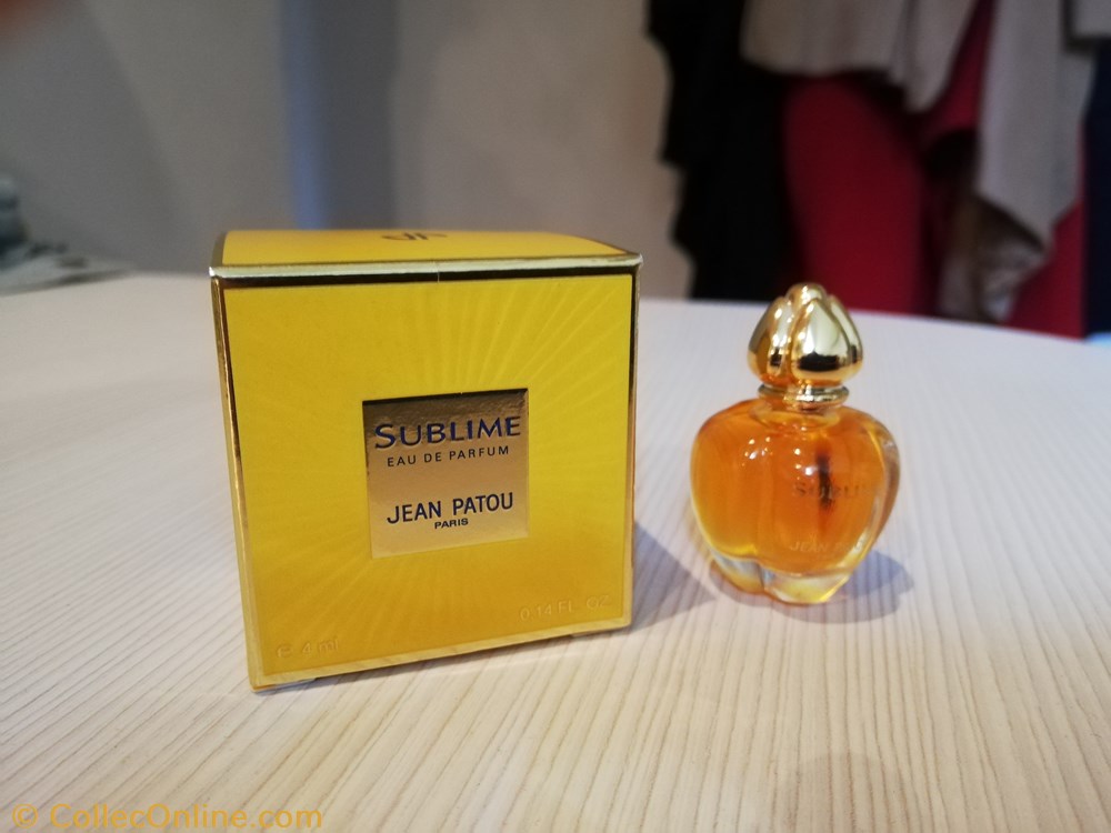 PATOU JEAN SUBLIME parfums beaute miniatures patou jean sublime