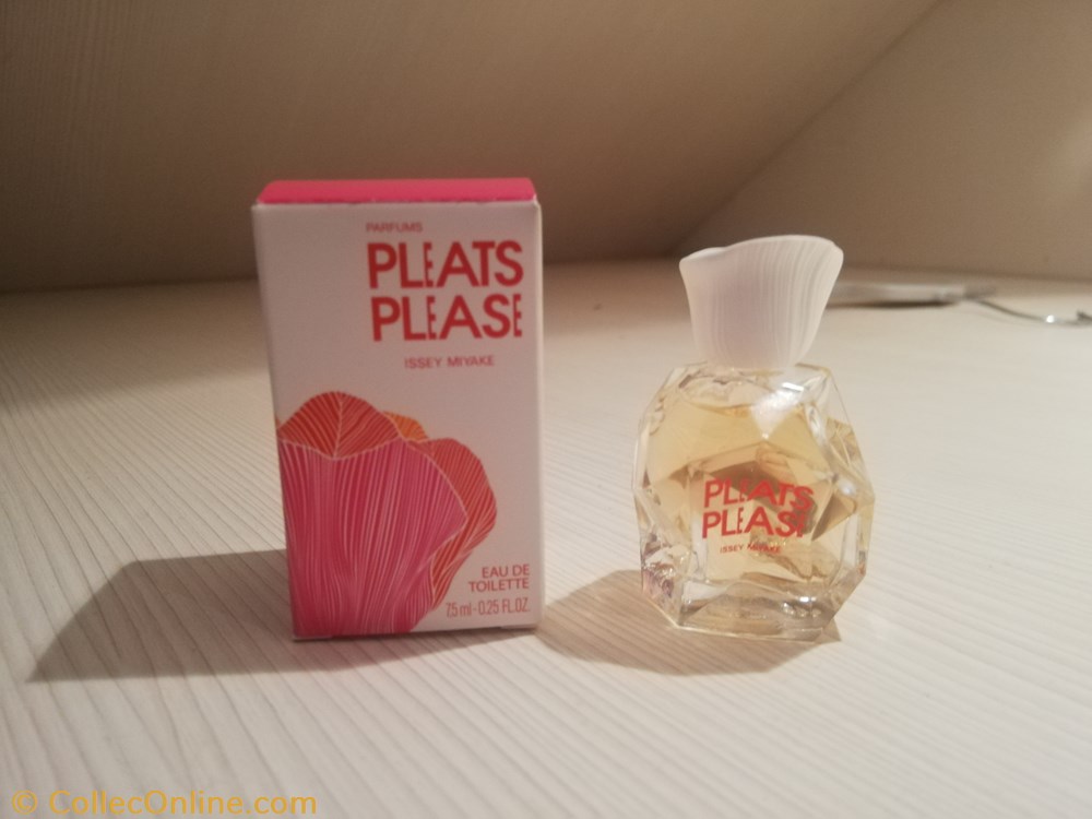 MIYAKE ISSEY PLEATS PLEASE parfums beaute miniatures miyake issey pleats please