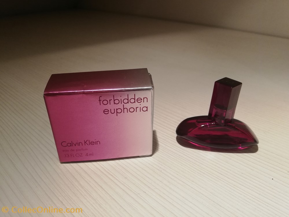 KLEIN CALVIN FORBIDDEN EUPHORIA parfums beaute miniatures klein calvin forbidden euphoria