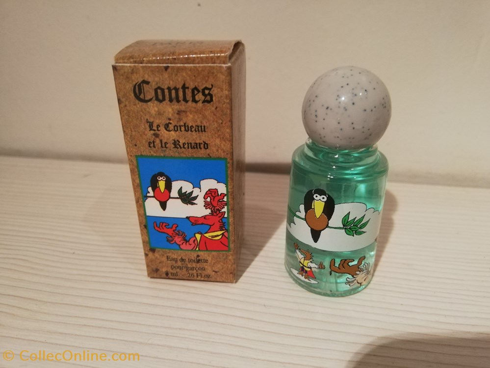 FONTANEL LAURELINE CONTE LE CORBEAU ET LE RENARD parfums beaute miniatures fontanel laureline conte le corbeau et le renard