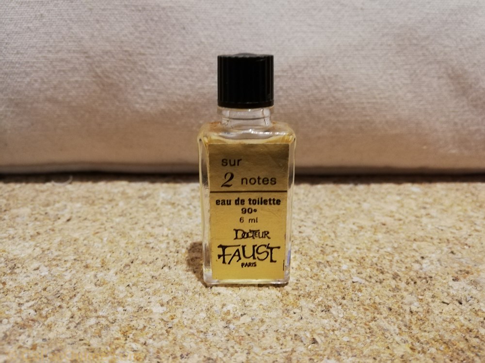 DOCTEUR FAUST SUR 2 NOTES parfums beaute miniatures docteur faust sur 2 notes