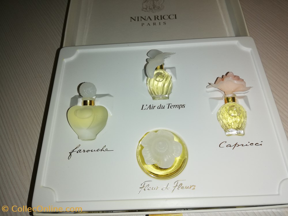 RICCI NINA FLEUR DE FLEURS parfums beaute miniatures ricci nina fleur de fleurs