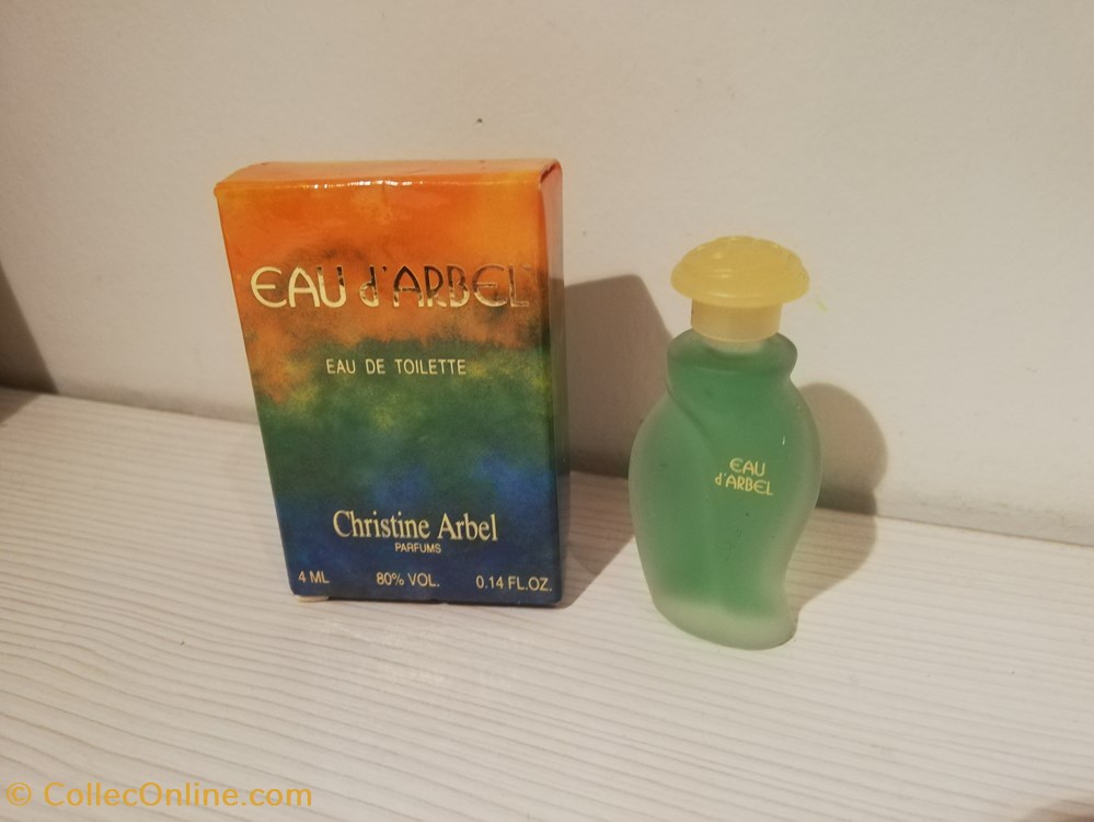 parfums beaute miniatures arbel christine eau arbel