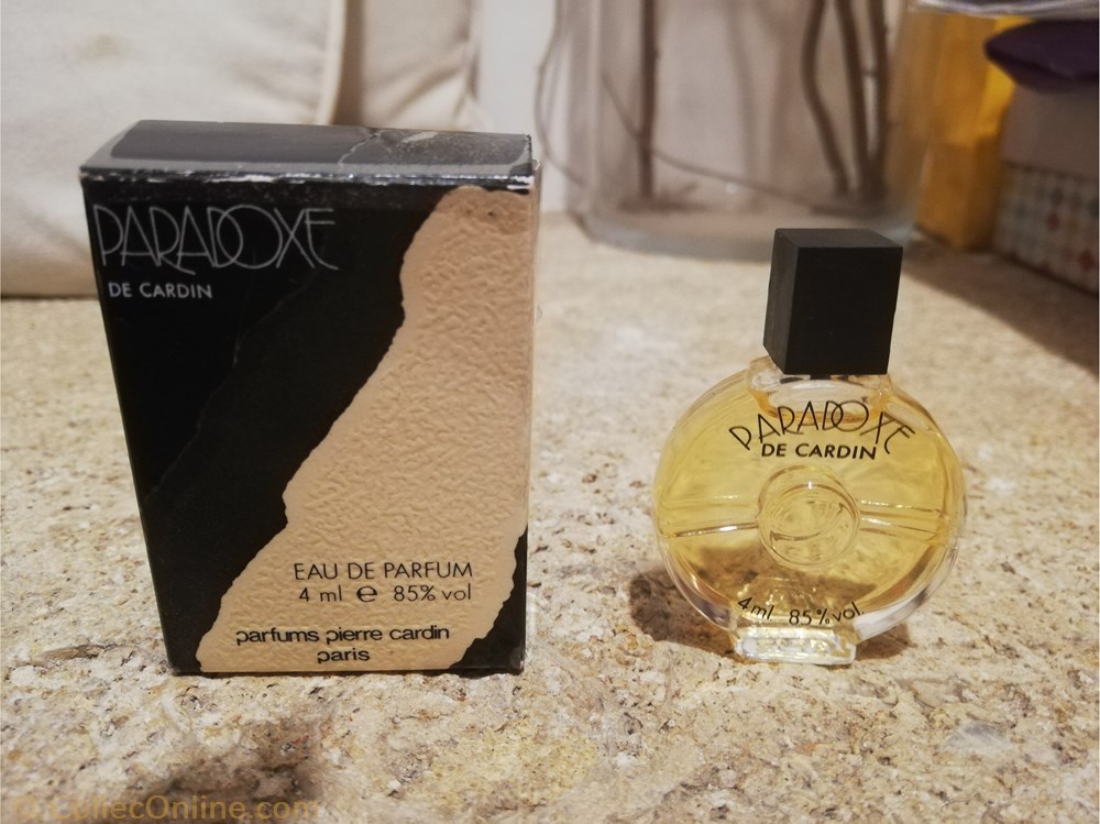 parfums beaute miniatures cardin pierre paradoxe