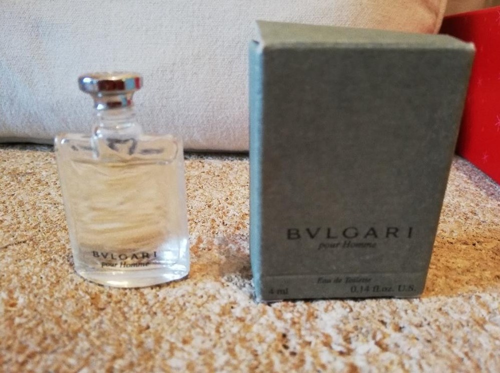 BULGARI POUR HOMME parfums beaute miniatures bulgari pour homme