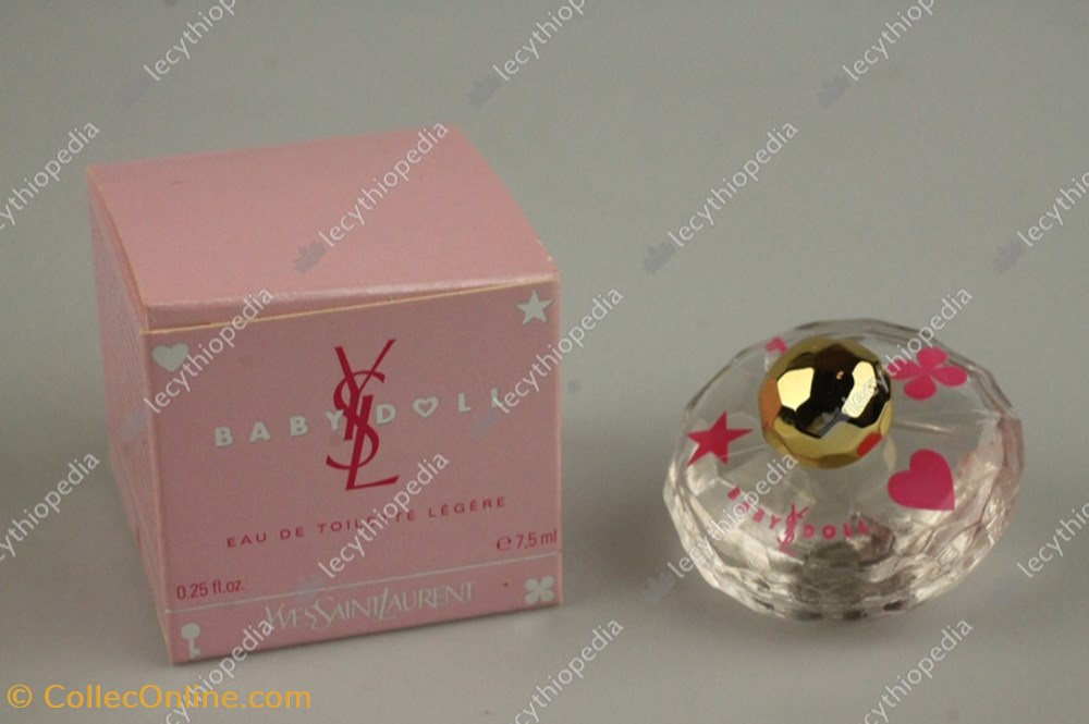 SAINT LAURENT BABY DOLL parfums beaute miniatures saint laurent baby doll