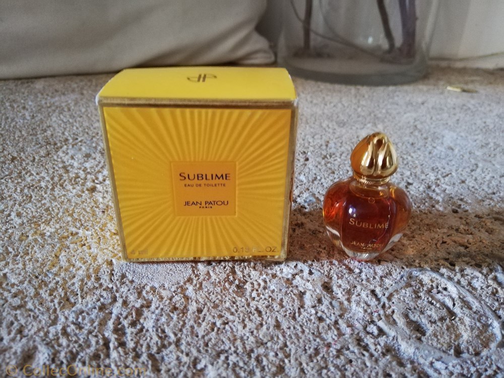 PATOU JEAN SUBLIME parfums beaute miniatures patou jean sublime