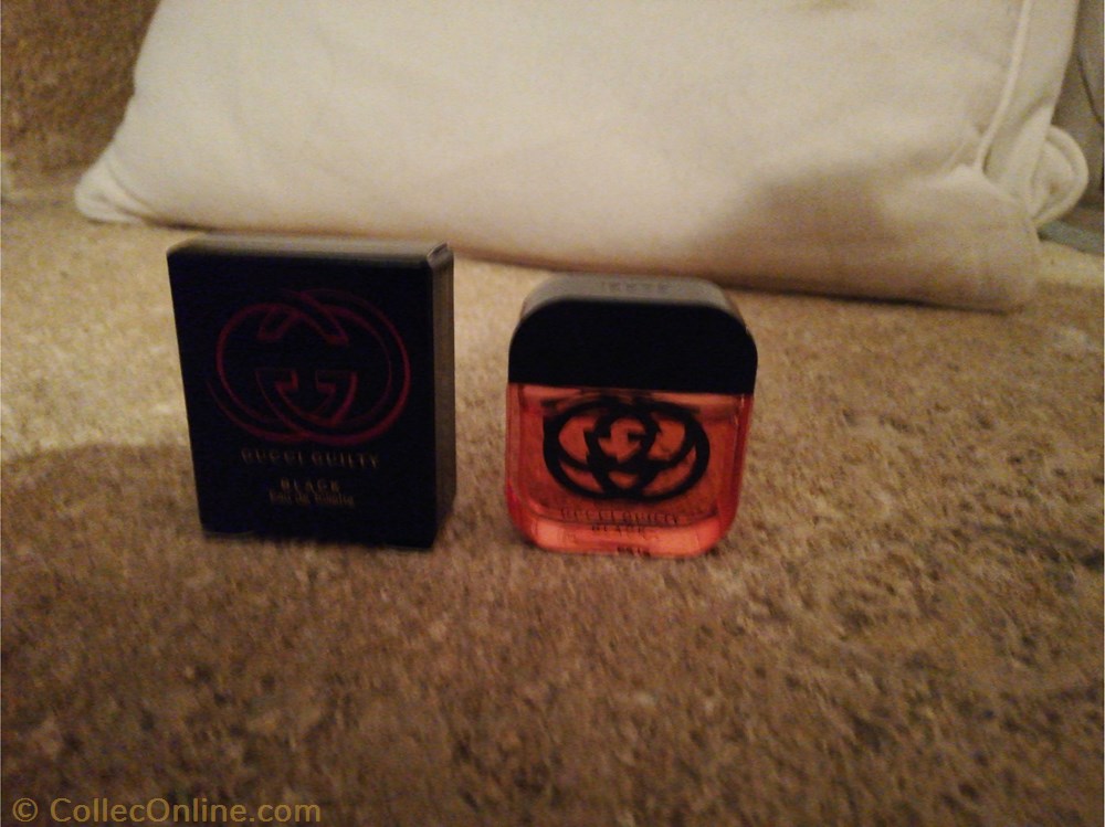 GUCCI GUILTY BLACK parfums beaute miniatures gucci guilty black