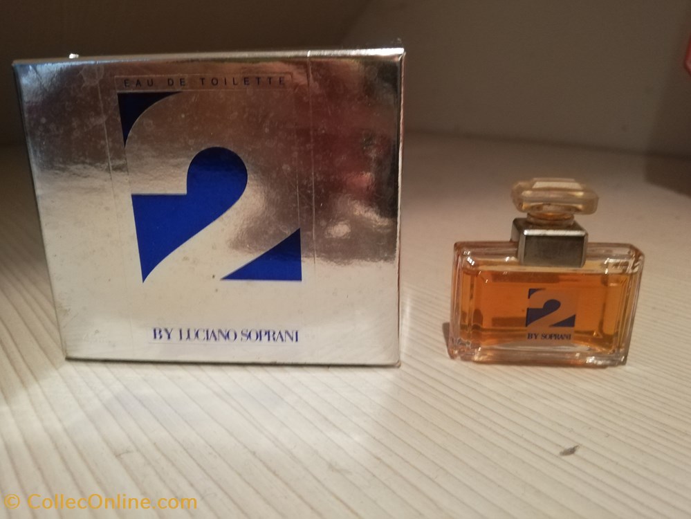 SOPRANI LUCIANO SOPRANI 2 parfums beaute miniatures soprani luciano soprani 2