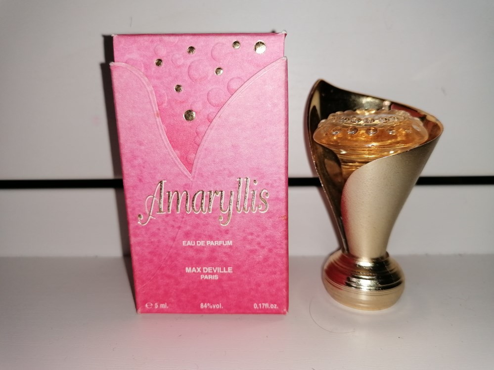 DEVILLE MAX AMARYLLIS parfums beaute miniatures deville max amaryllis