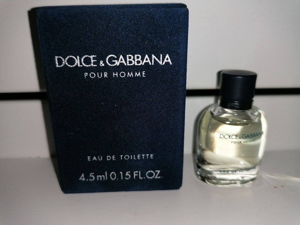 DOLCE GABBANA D&G parfums beaute miniatures dolce gabbana d g