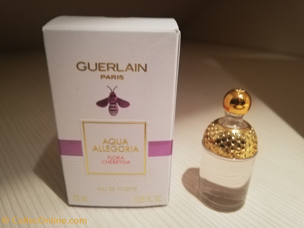 GUERLAIN AQUA ALLEGORIA FLORA CHERRYSIA parfums beaute miniatures guerlain aqua allegoria flora cherrysia