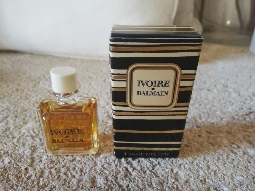 parfums beaute miniatures balmain ivoire