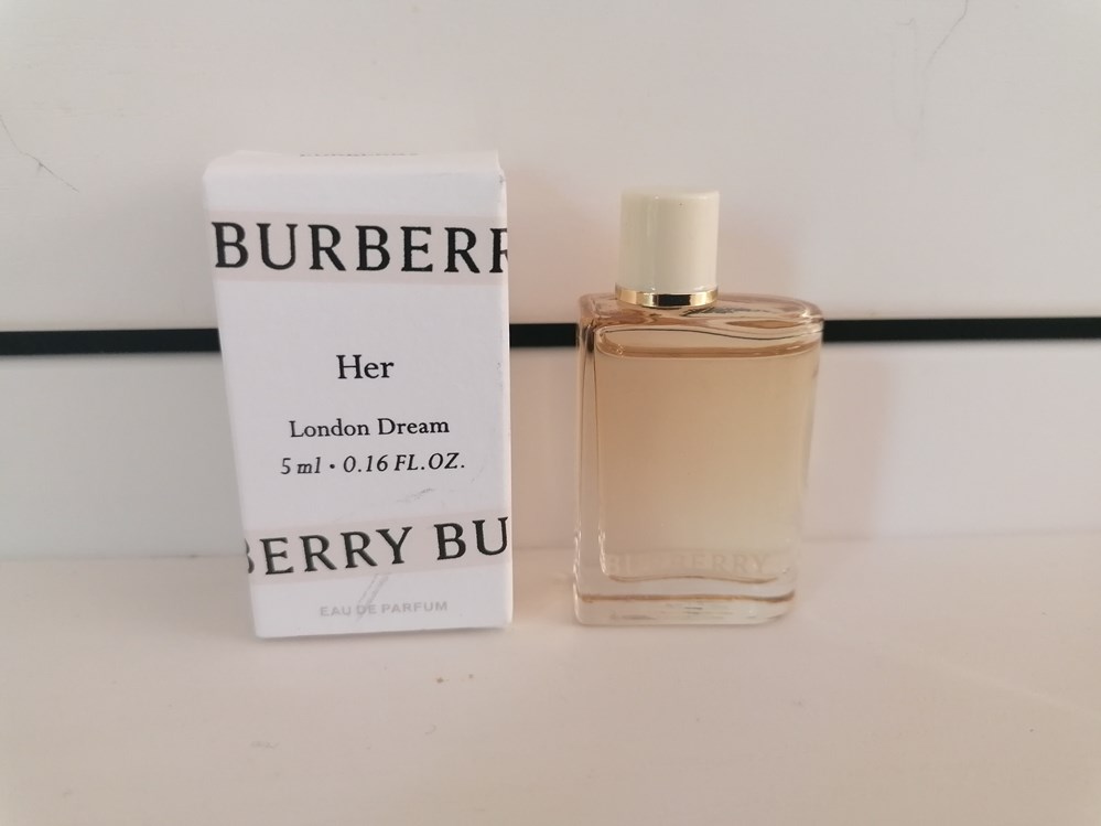 parfums beaute miniatures burberry thomas her london dream