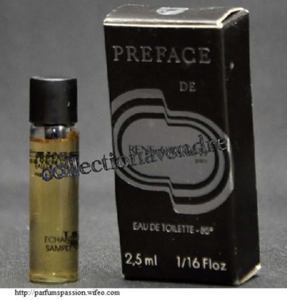 GARRAUD RENE PREFACE parfums beaute miniatures garraud rene preface