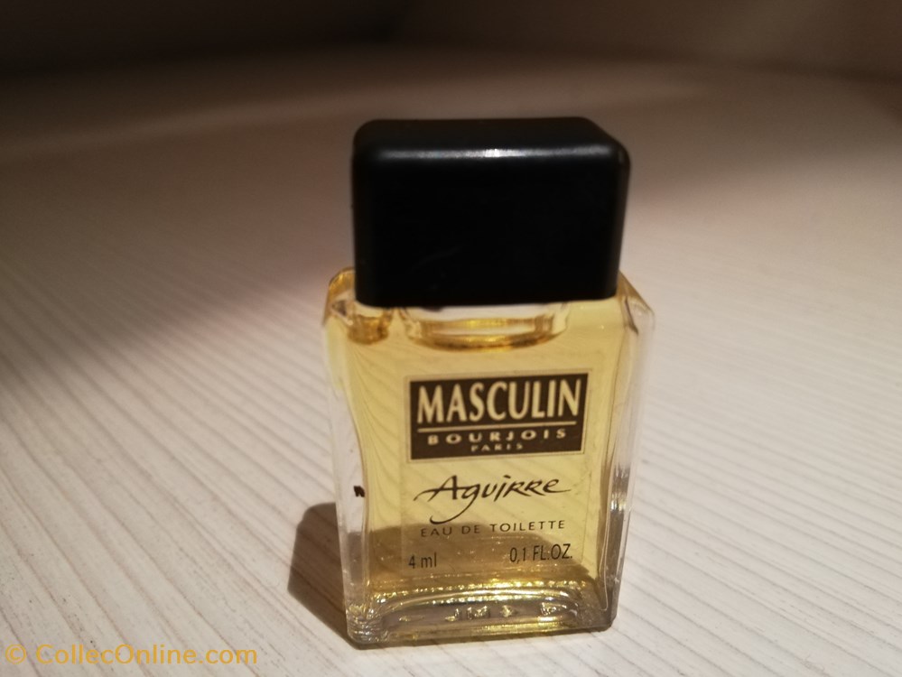 BOURJOIS MASCULIN AGUIRRE parfums beaute miniatures bourjois masculin aguirre