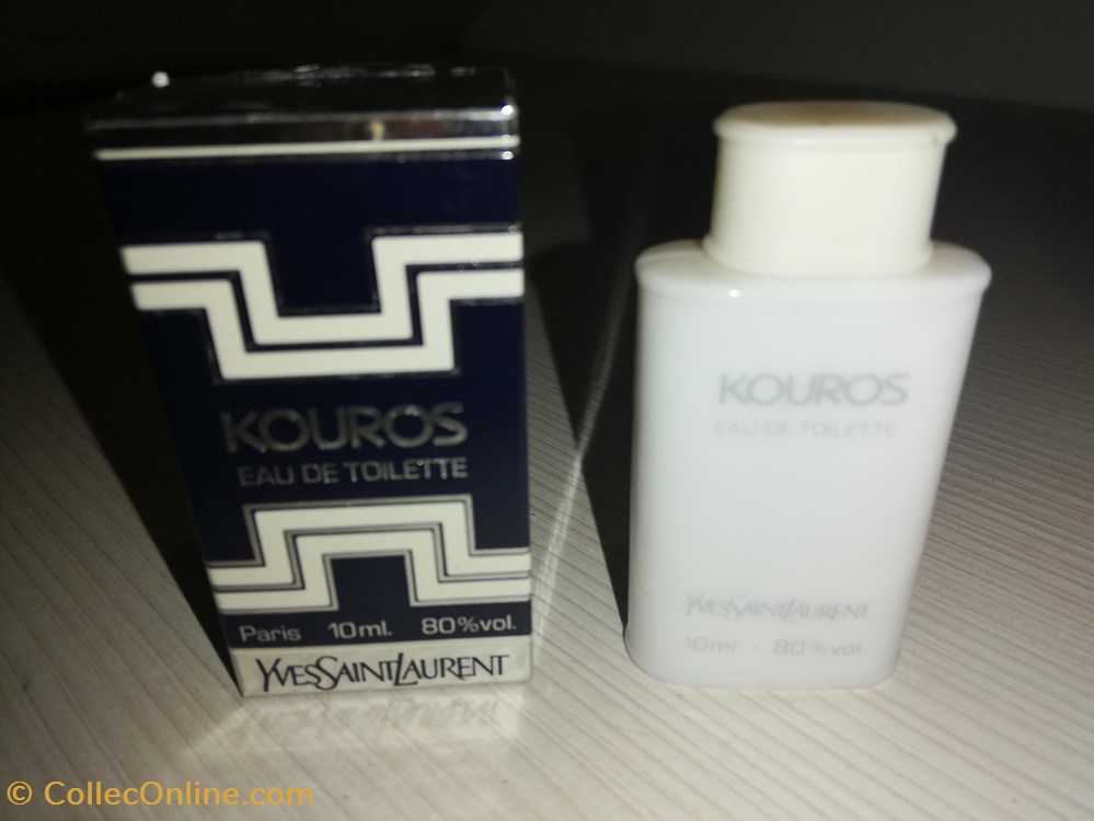 SAINT LAURENT YVES KOUROS parfums beaute miniatures saint laurent yves kouros