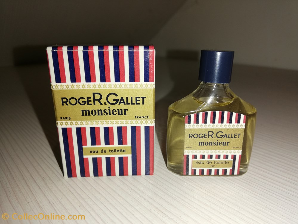 ROGER & GALLET MONSIEUR parfums beaute miniatures roger gallet monsieur