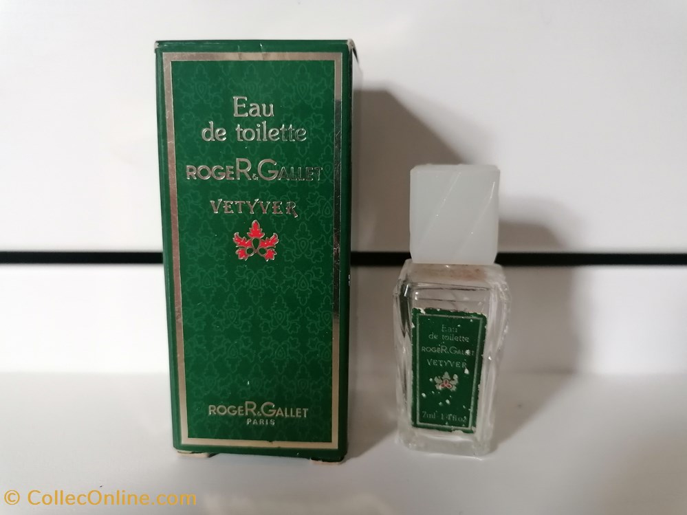 ROGER & GALLET VETYVER parfums beaute miniatures roger gallet vetyver