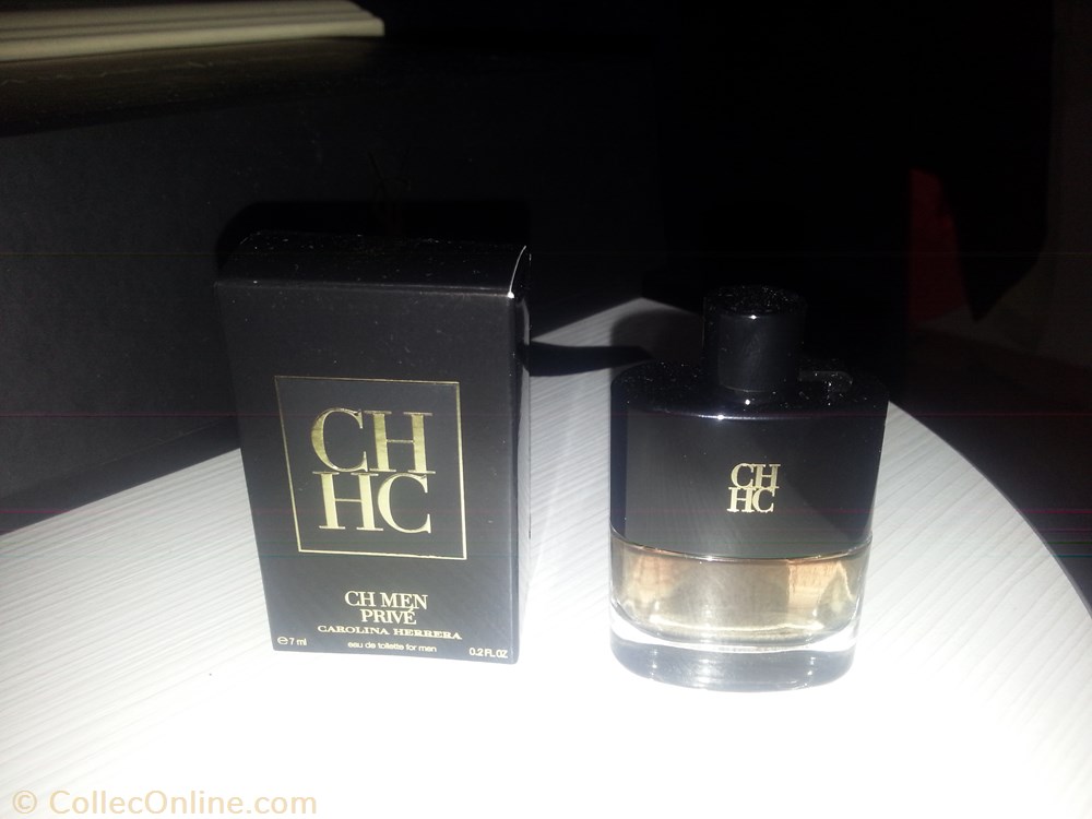 HERRERA CAROLINA CH FOR MEN PRIVE parfums beaute miniatures herrera carolina ch for men prive