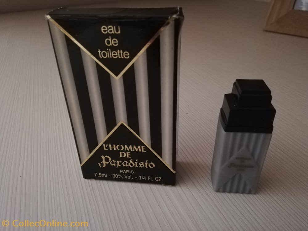 LOGOS L'HOMME DE PARADISIO parfums beaute miniatures logos homme de paradisio