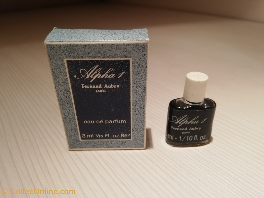 AUBRY FERNAND ALPHA 1 parfums beaute miniatures aubry fernand alpha 1