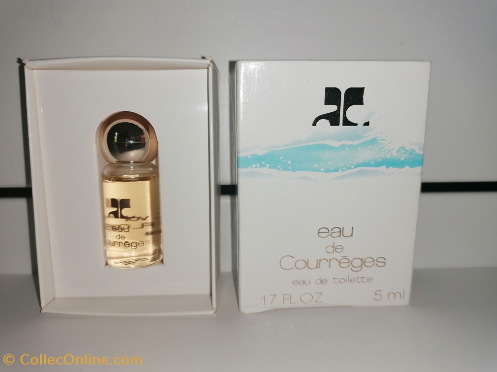 parfums beaute miniatures courreges andre eau