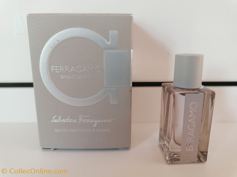 FERRAGAMO SALVATORE BRIGHT LEATHER parfums beaute miniatures ferragamo salvatore bright leather