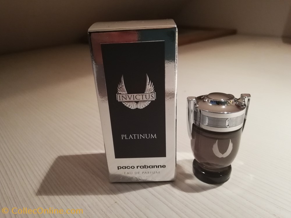 parfums beaute miniatures rabanne paco invictus platinium