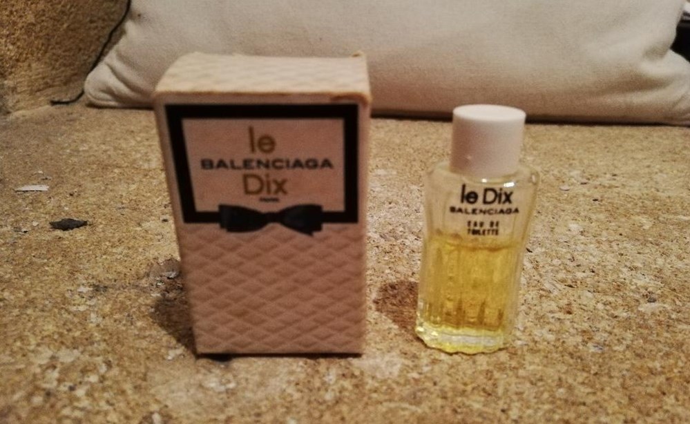 parfums beaute miniatures balenciaga le dix