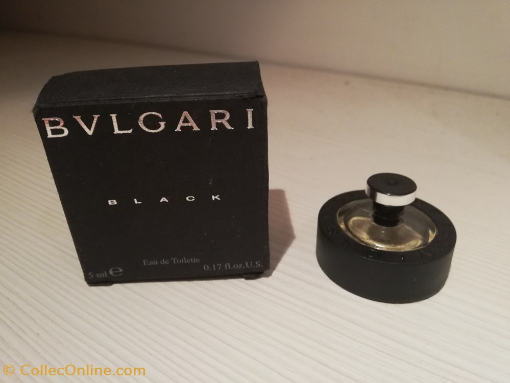 BULGARI BLACK BULGARI parfums beaute miniatures bulgari black bulgari