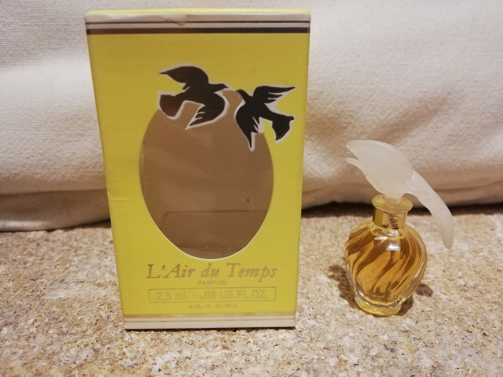 RICCI NINA L'AIR DU TEMPS parfums beaute miniatures ricci nina air du temps