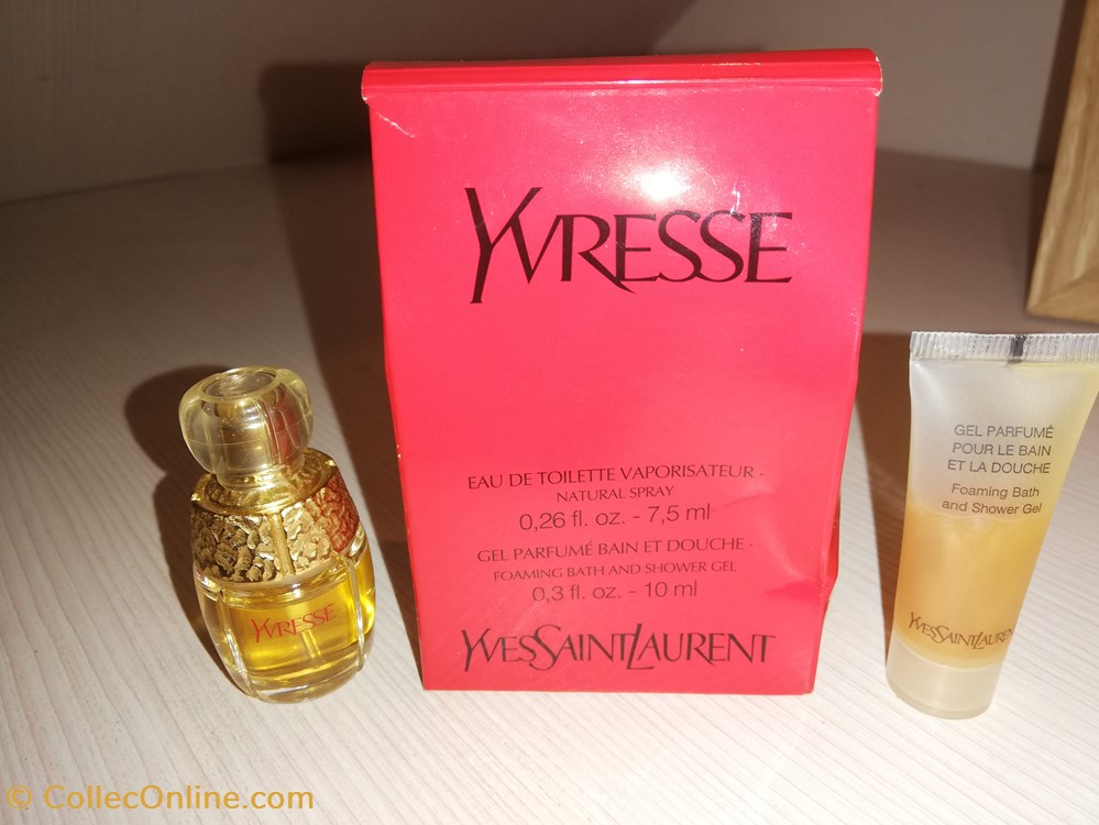 SAINT LAURENT YVRESSE parfums beaute miniatures saint laurent yvresse