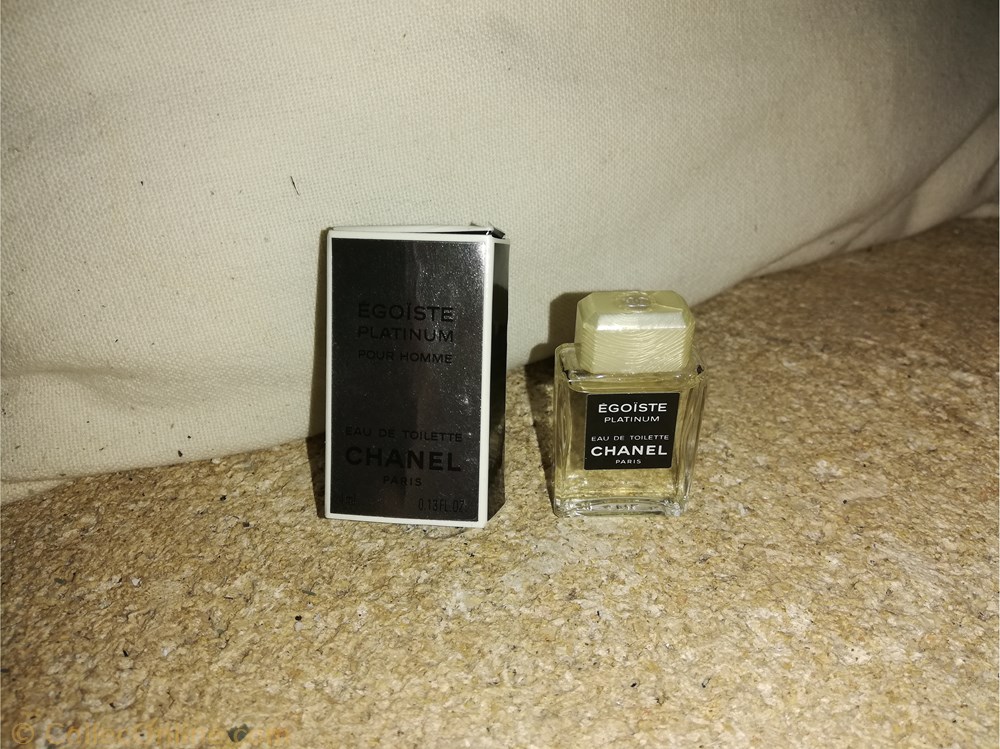 CHANEL EGOISTE PLATINIUM parfums beaute miniatures chanel egoiste platinium