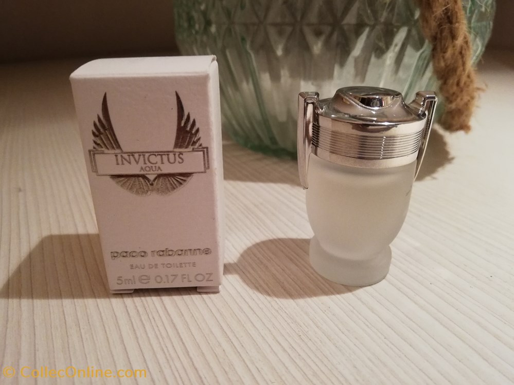 parfums beaute miniatures rabanne paco invictus aqua