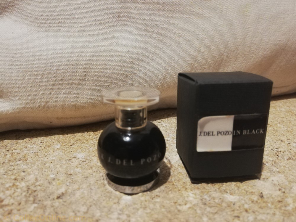 POZO JESUS DEL IN BLACK parfums beaute miniatures pozo jesus del in black