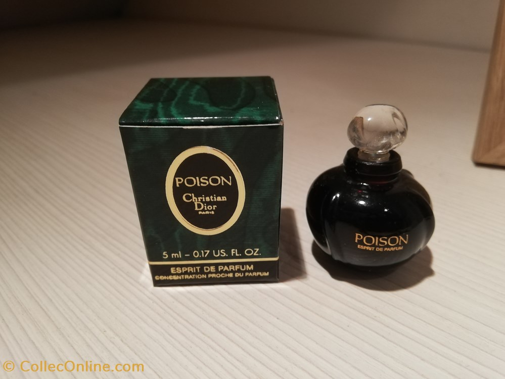 DIOR CHRISTIAN POISON parfums beaute miniatures dior christian poison