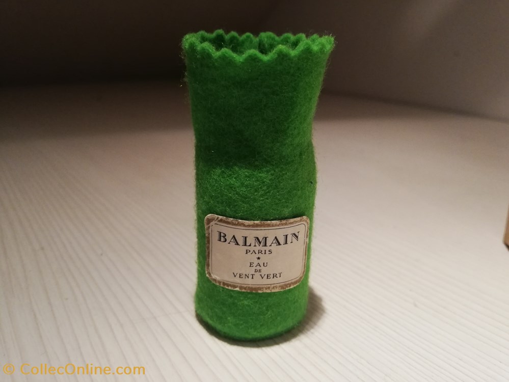 BALMAIN EAU DE VENT VERT parfums beaute miniatures balmain eau de vent vert