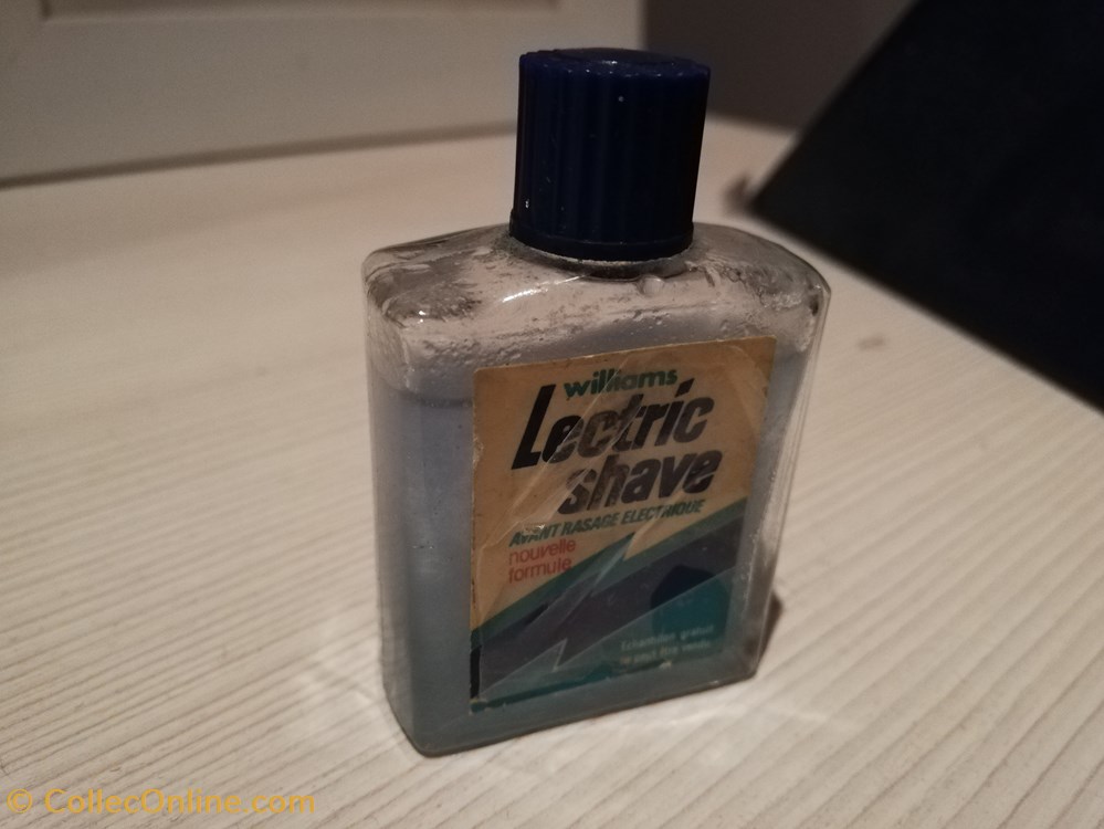 WILLIAMS LECTRIC PRE SHAVE parfums beaute miniatures williams lectric pre shave