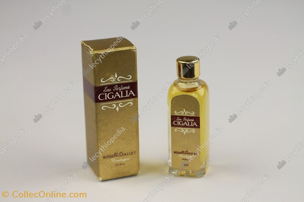 ROGER & GALLET CIGALIA parfums beaute miniatures roger gallet cigalia