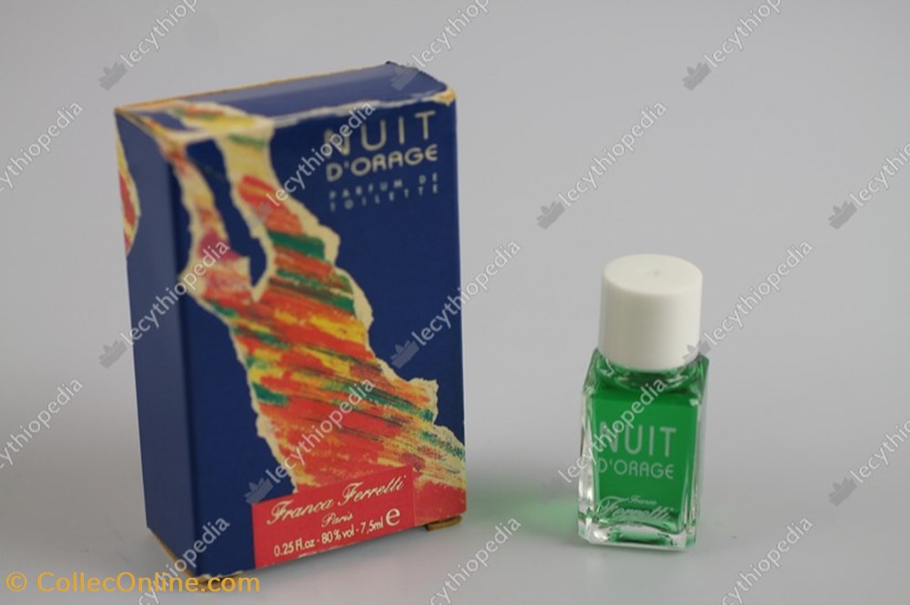 FERRETTI FRANCA NUIT D'ORAGE parfums beaute miniatures ferretti franca nuit orage