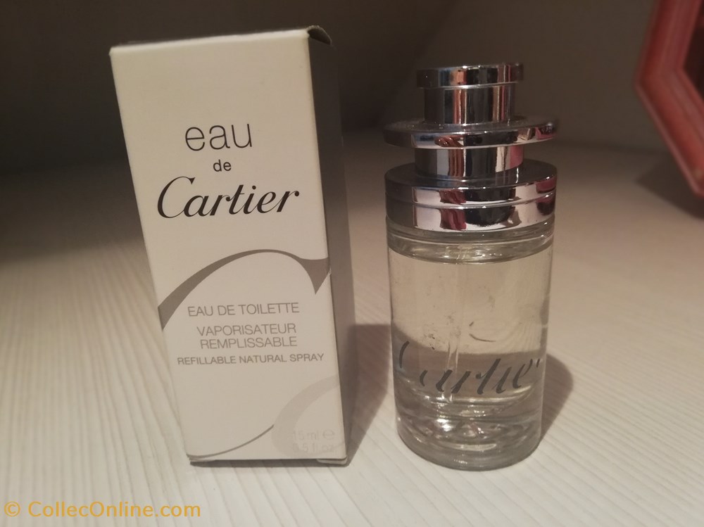 CARTIER EAU DE CARTIER parfums beaute miniatures cartier eau de cartier